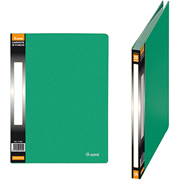 DOHE CARPETA FUNDAS A4 LOMO PERSONALIZABLE 20F VERDE 12-PACK 914